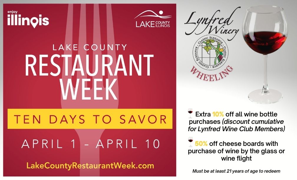 Lake County Restaurant Week Lynfred Winery